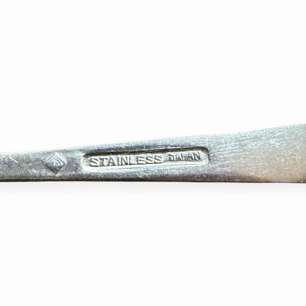 Vintage‎ Dessert Fork Stainless Steel Made In Japan Solid Handle Replacement